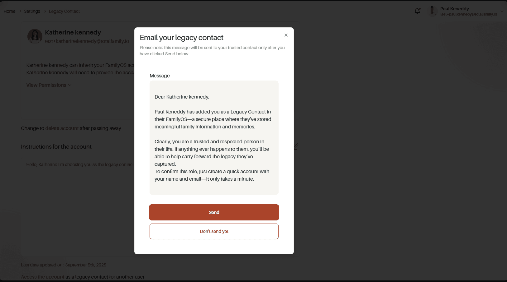 Email Draft