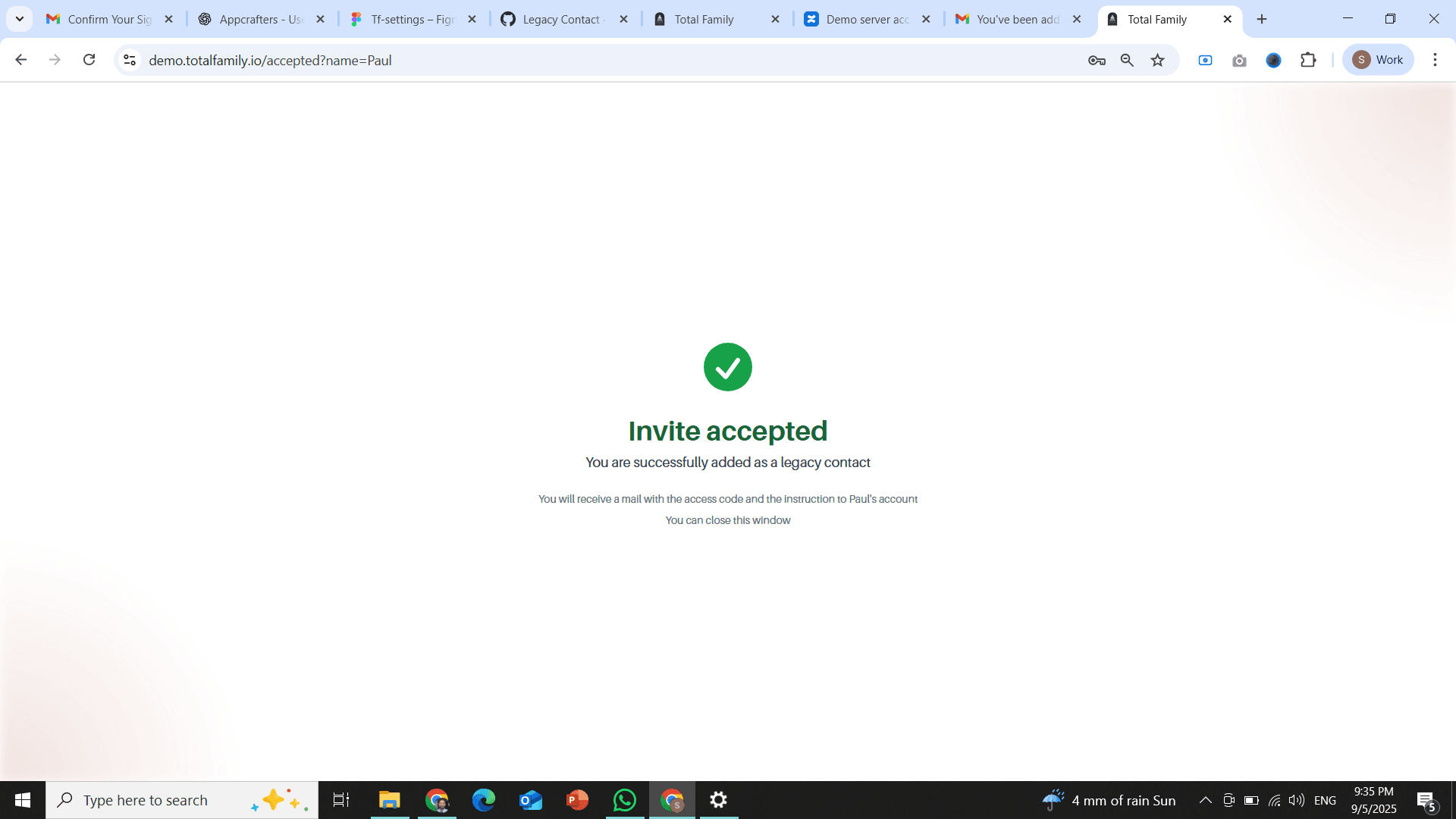 Login Existing Account