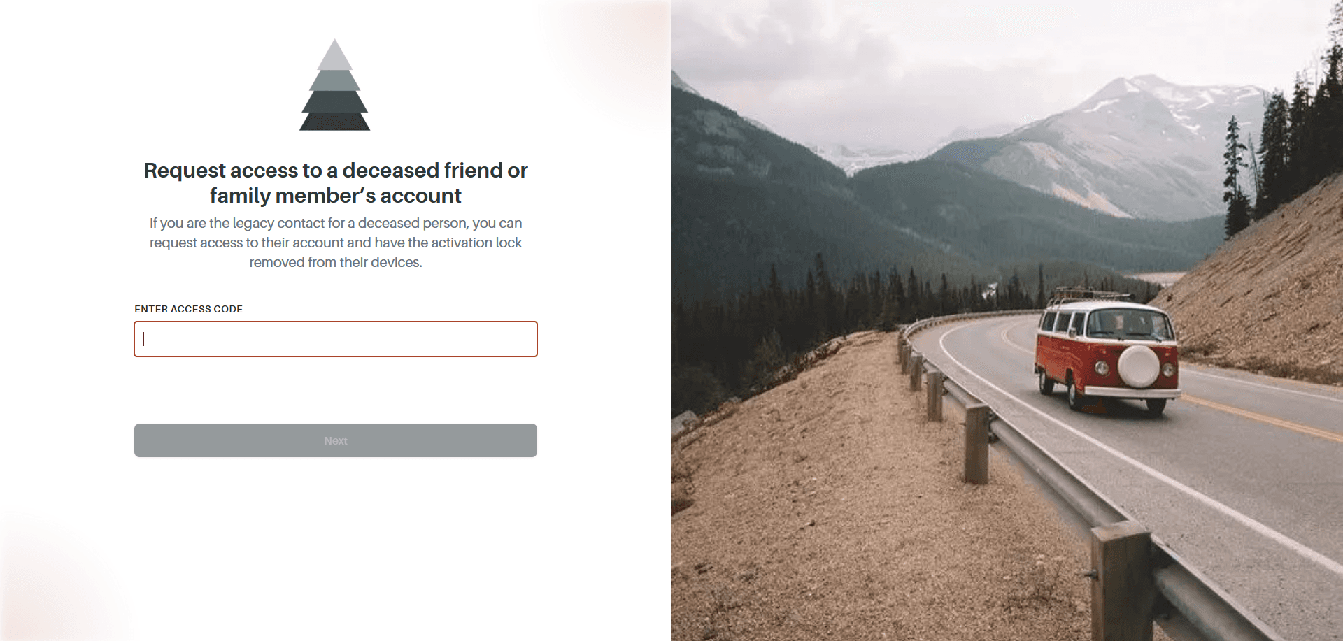 Provide Access Code