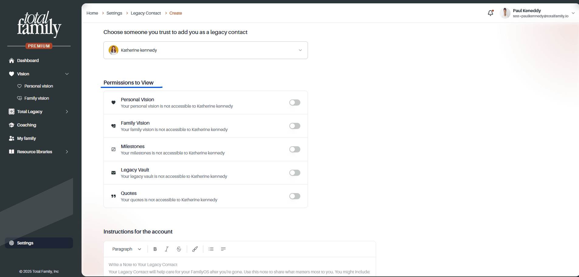 Toggle Permissions