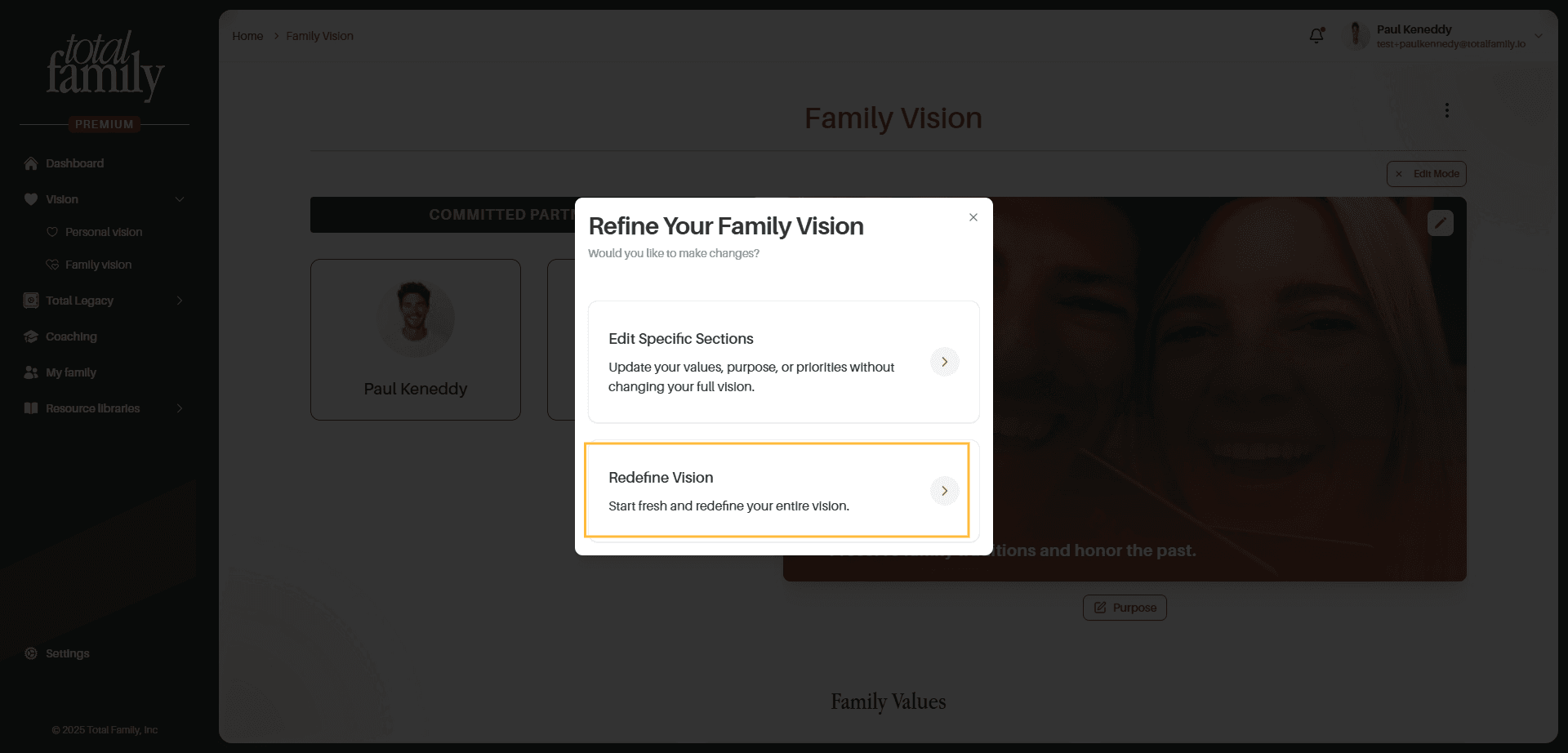 Family Vision Retake